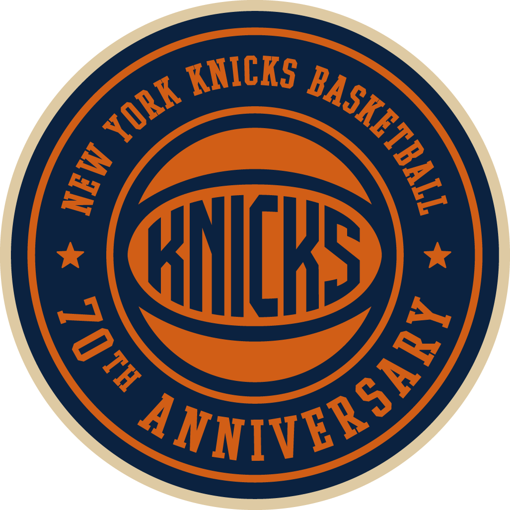 New York Knicks 2017 Anniversary Logo iron on transfers for fabric